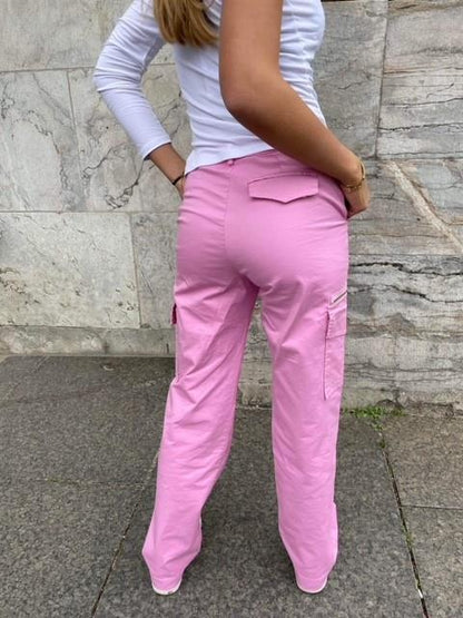 Cargo pants- pink