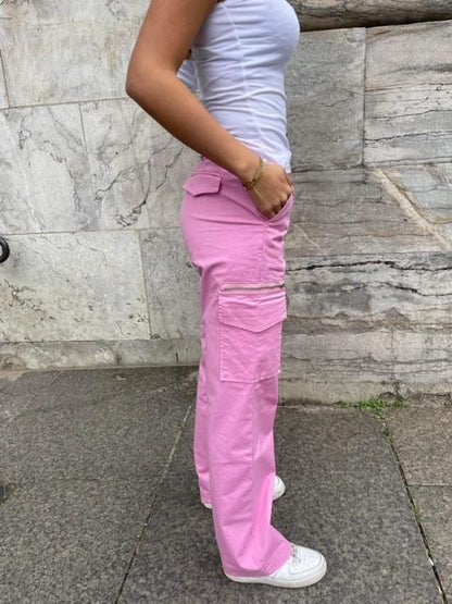 Cargo pants- pink