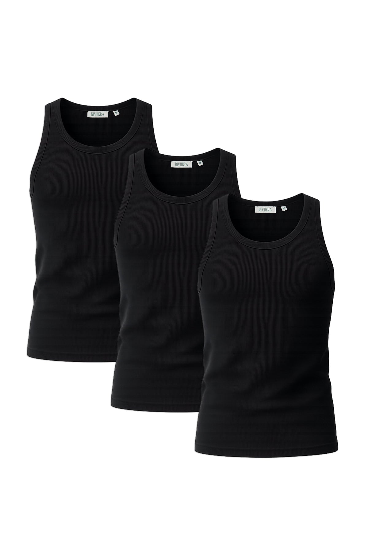 Solano Tank Vest 3-Pack – Black