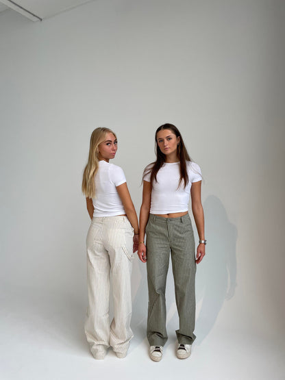 Statement pants - Khaki