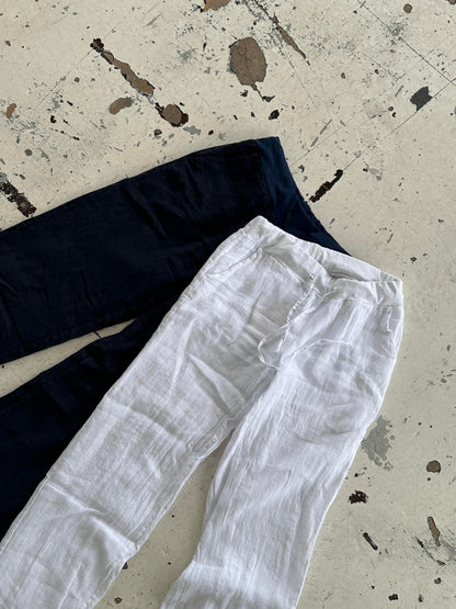 Angel linen pants - navy