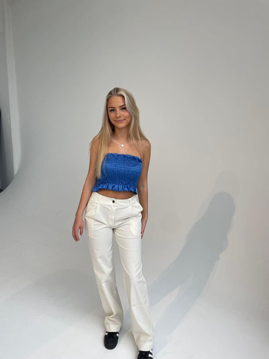 Viva canvas trousers – off white