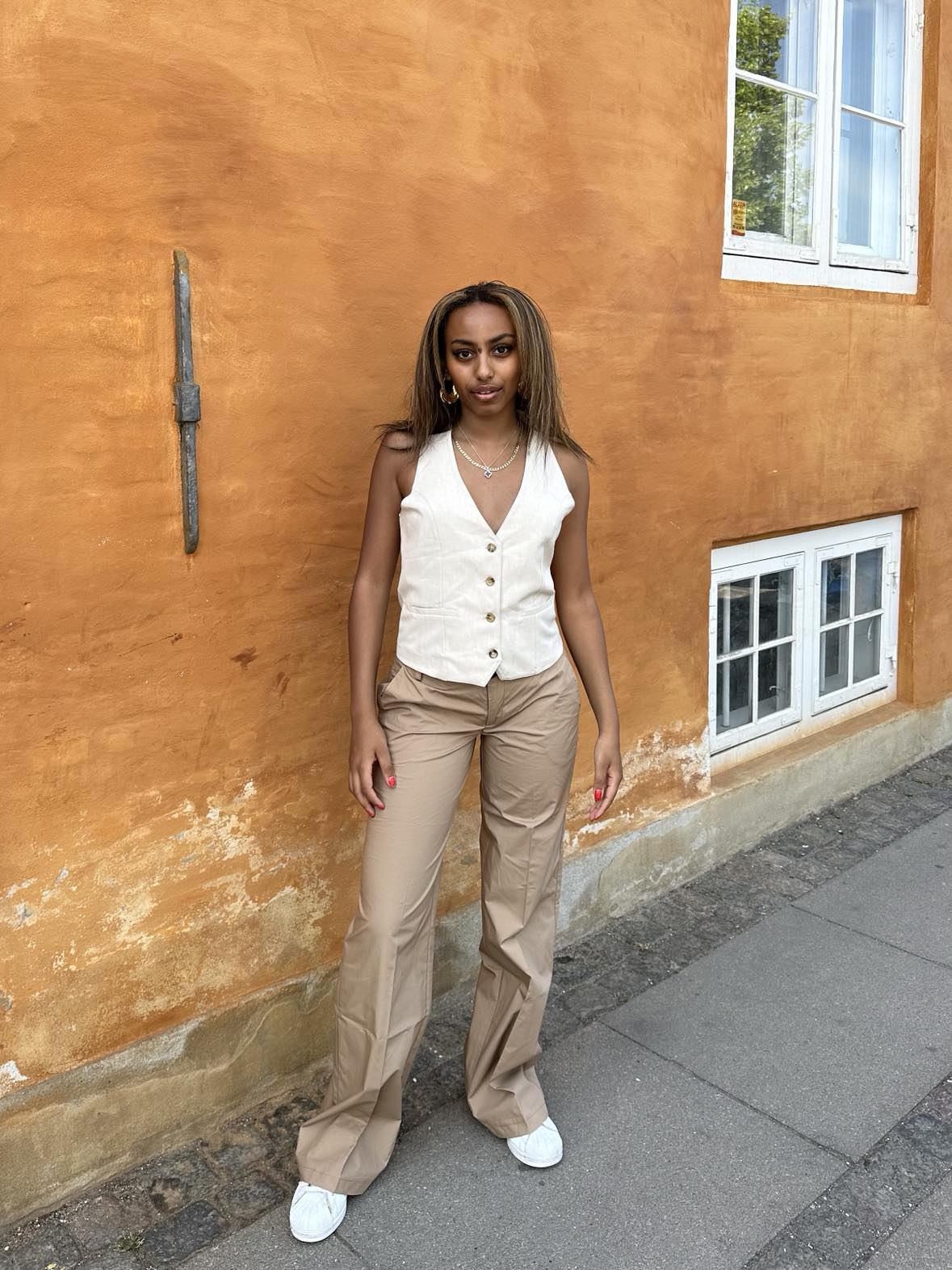 Sisatta pants - Camel beige