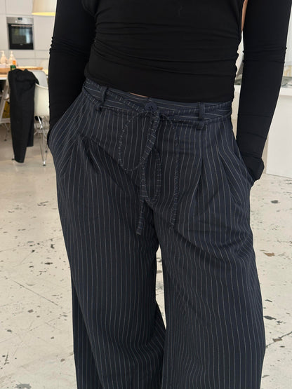 Atoniette pants with drawstring - Navy