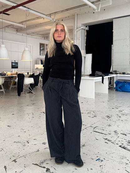 Atoniette pants with drawstring - Navy
