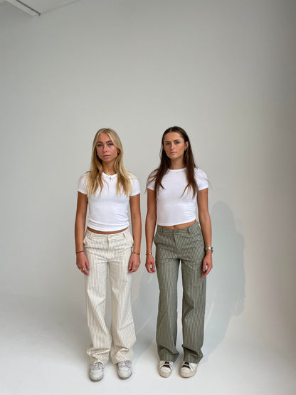 Statement pants - Khaki