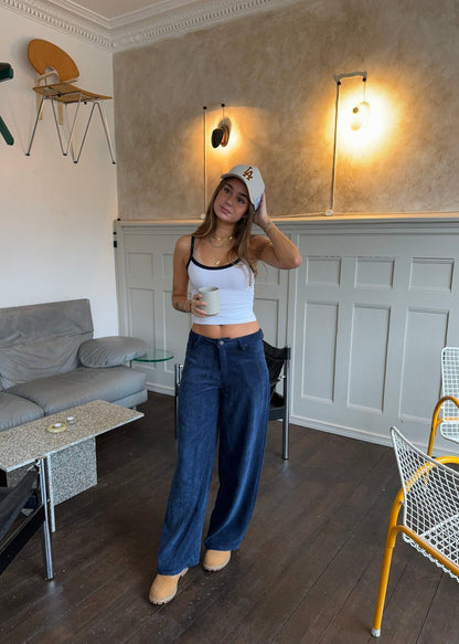 Christina corudory pants - Navy