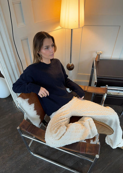 Ariana trousers with pattern - Off white