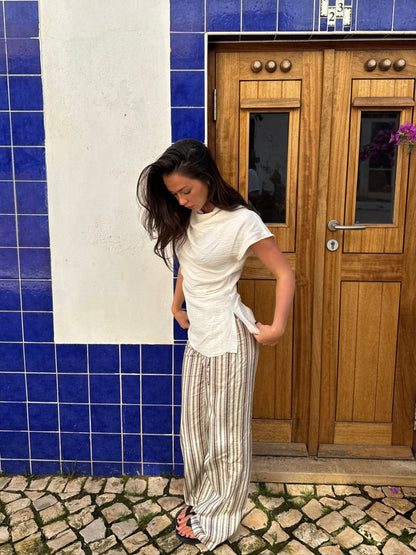 Margotta striped trousers - Multi colored