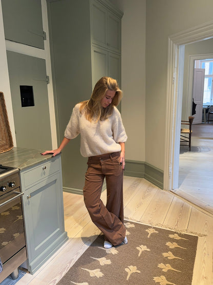Karla corduroy pants - Brown
