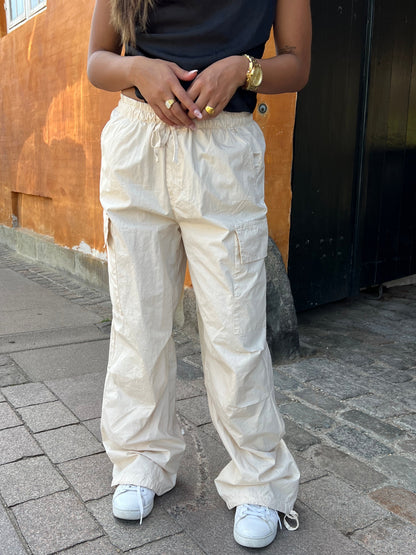 Elita pants with pockets - Beige