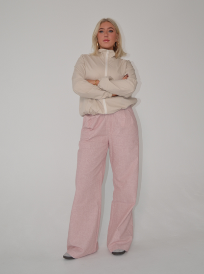 Sadie striped pants - Red/White