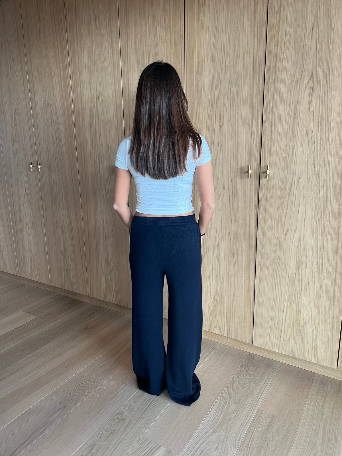 Rilo knitted pants - Navy