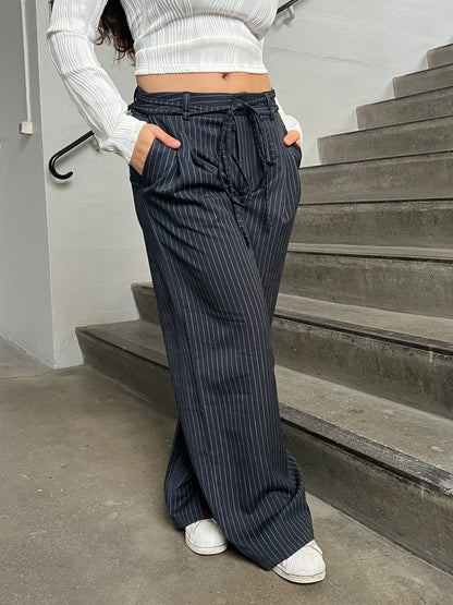 Atoniette pants with drawstring - Navy