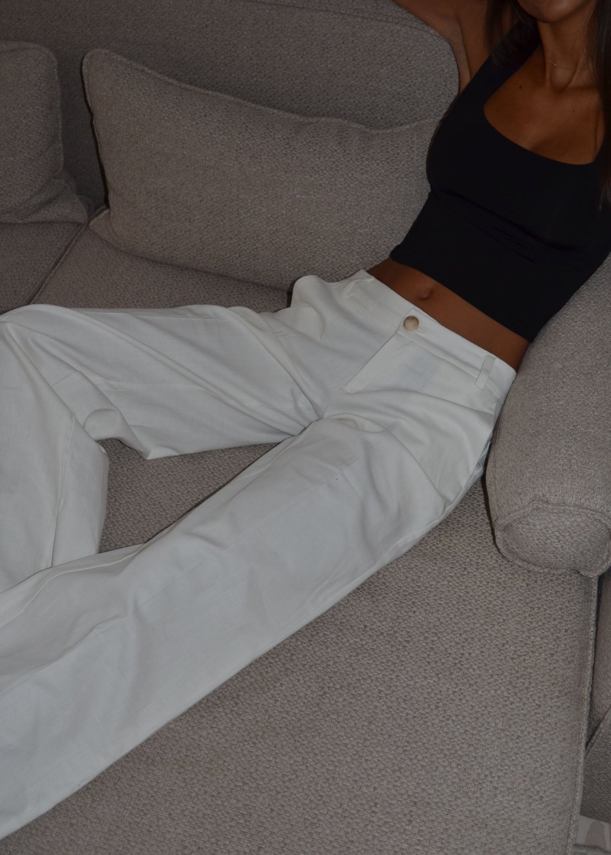 Uma suit pants - White
