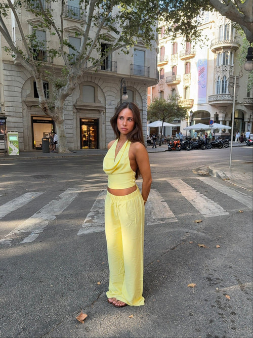 Tuliava pants - Yellow