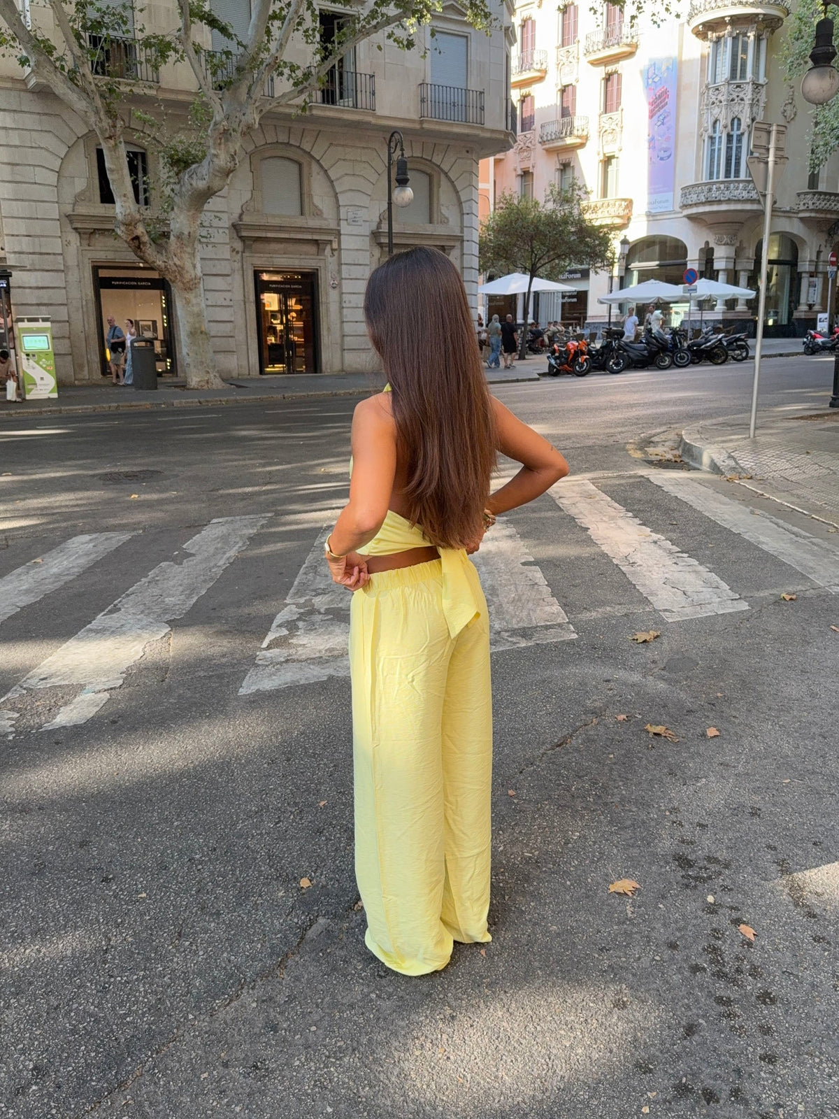 Tuliava pants - Yellow