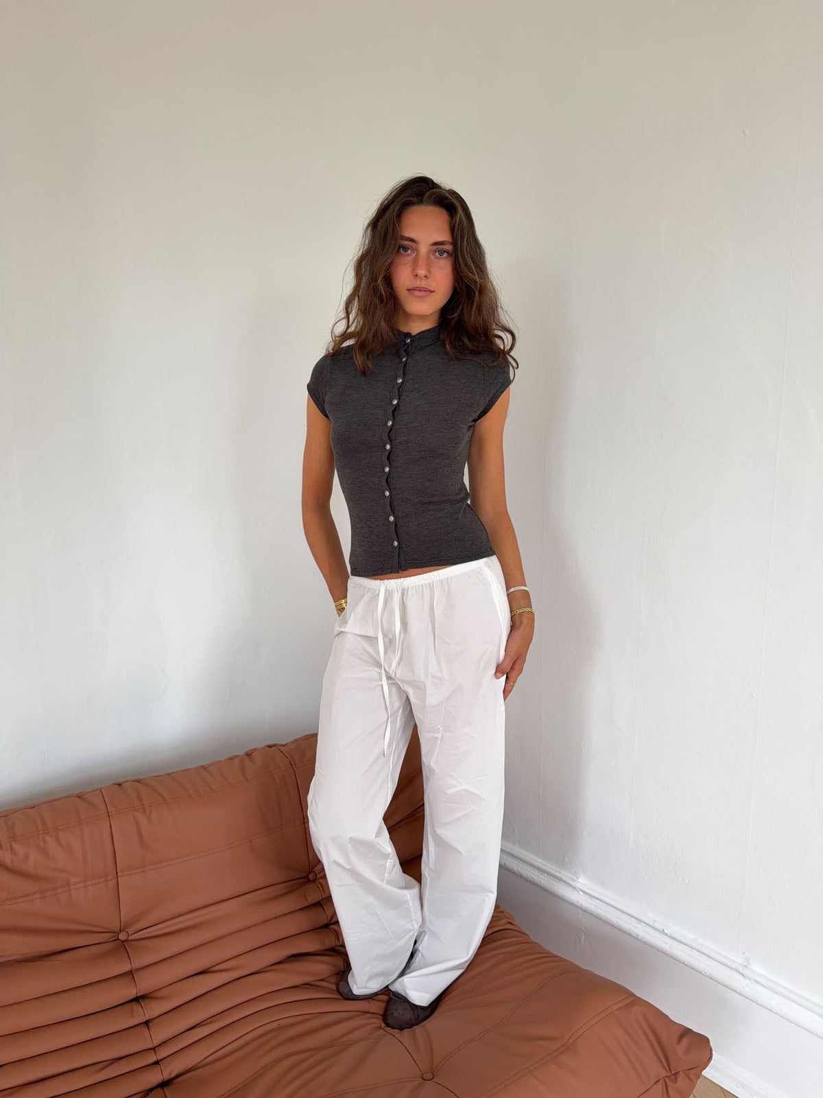 Taja trousers - White