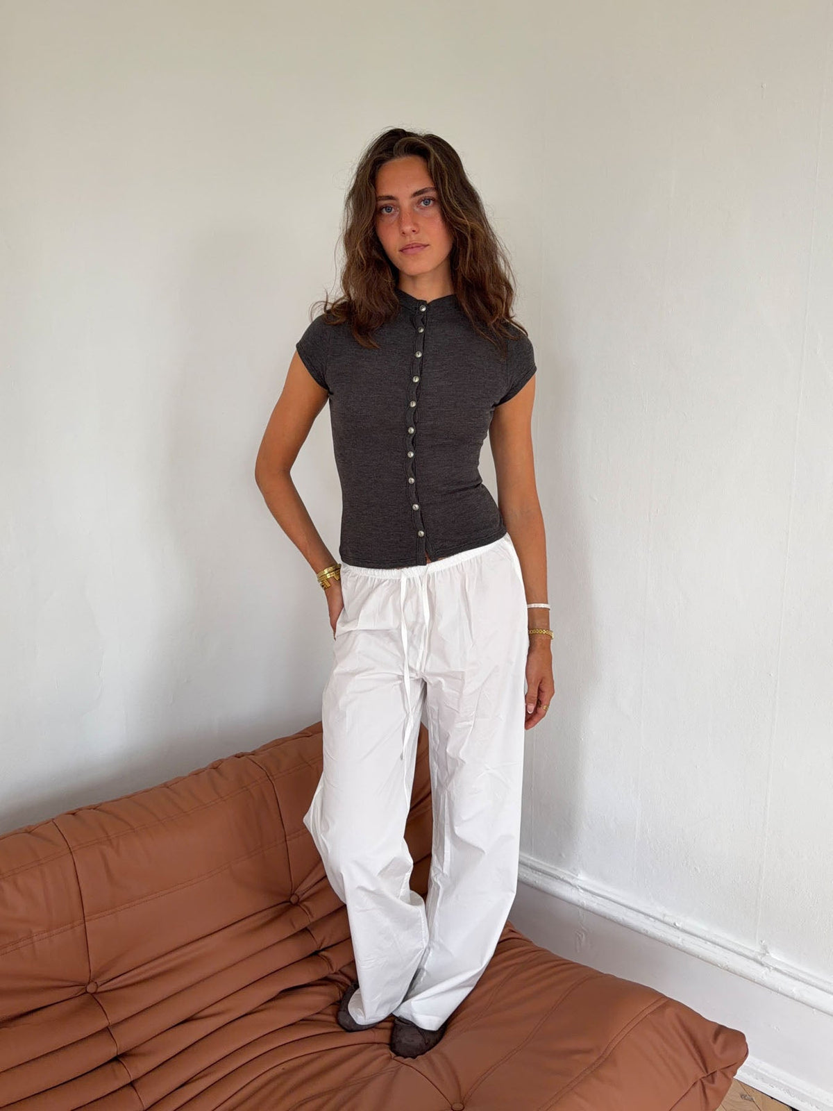 Taja trousers - White