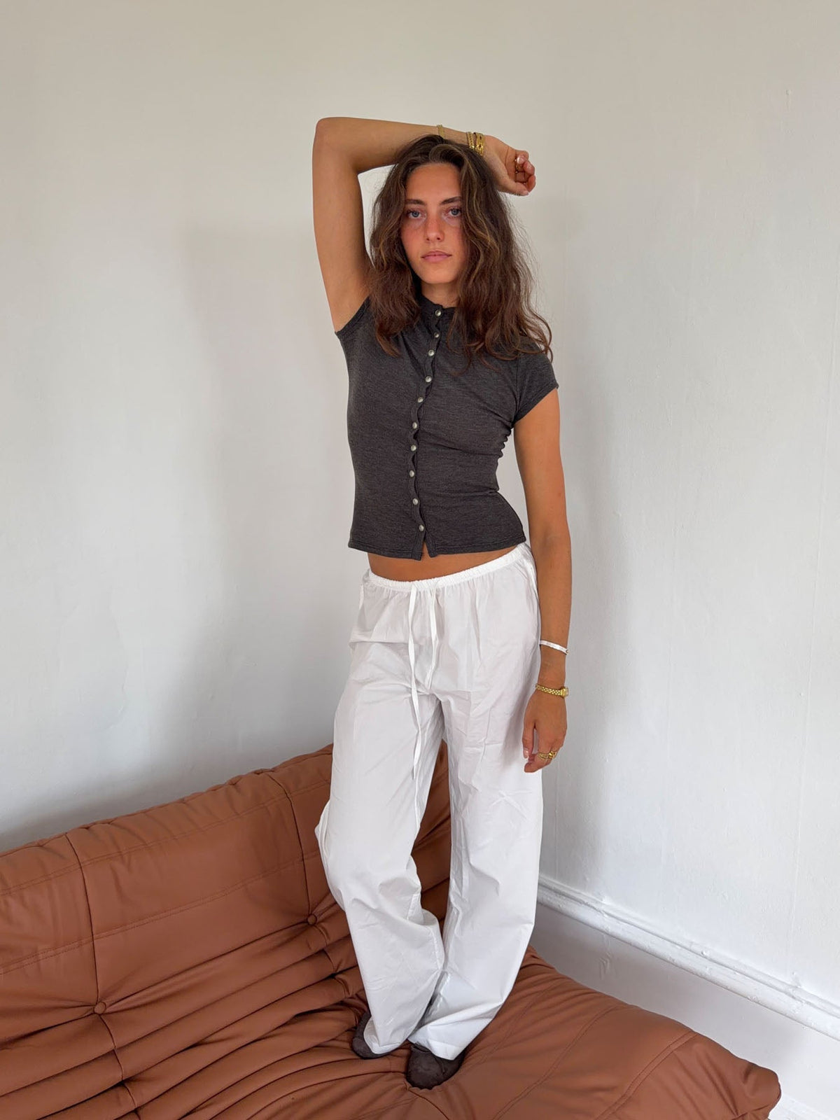 Taja trousers - White