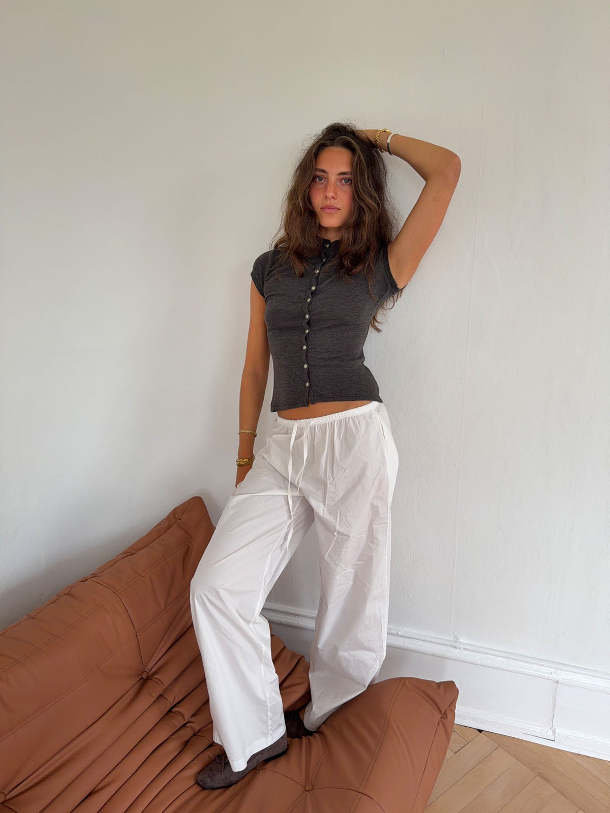 Taja trousers - White