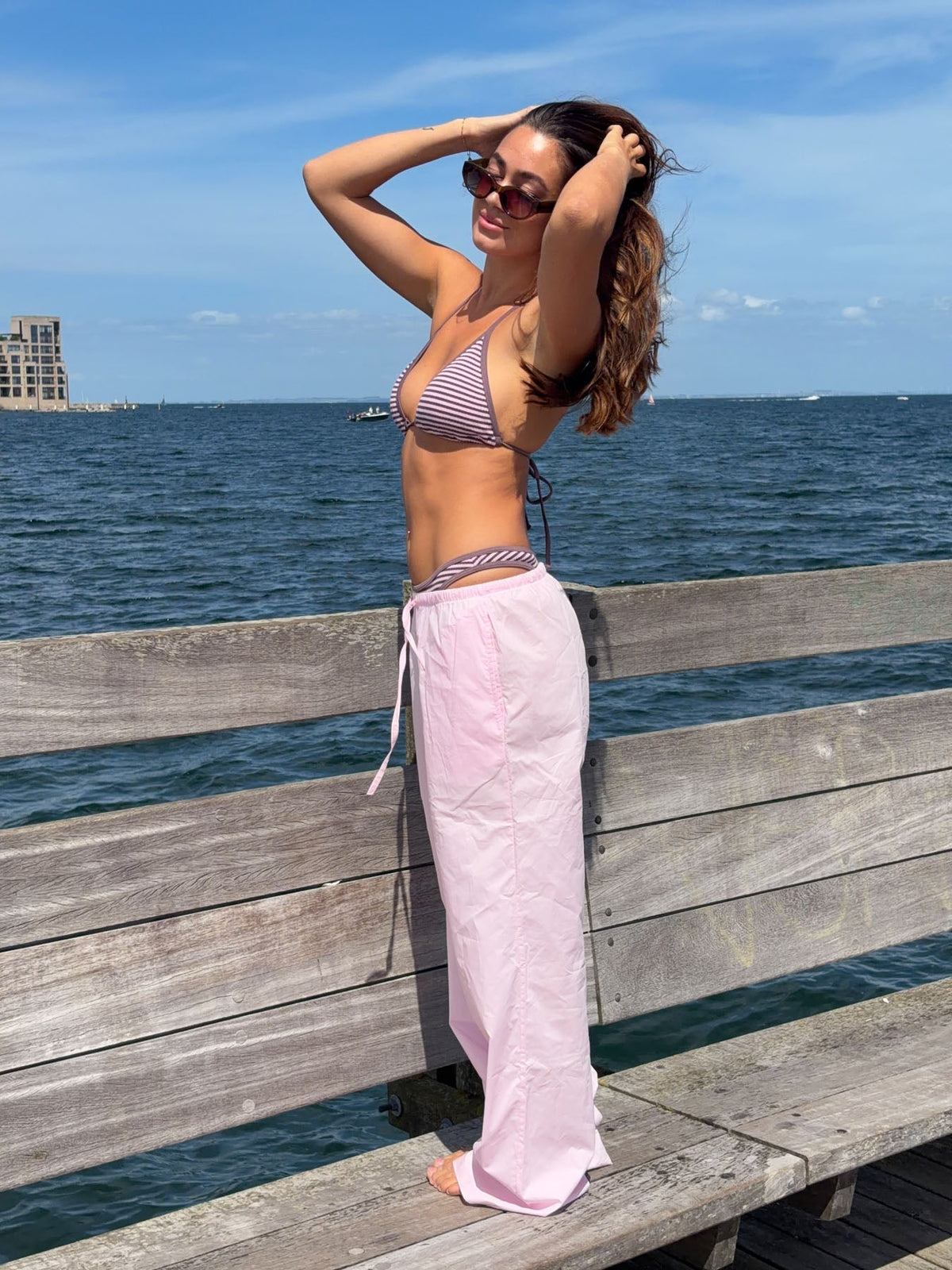 Taja trousers - Light pink