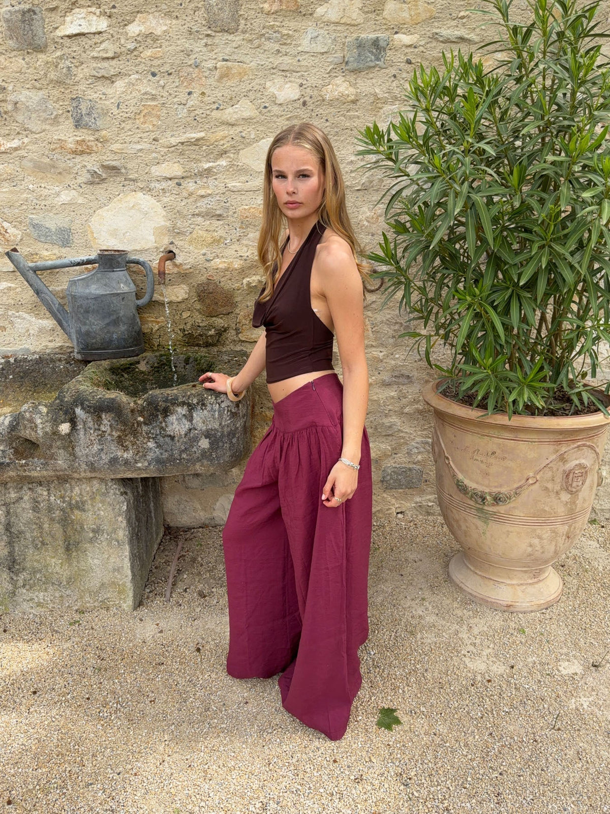 Lagoni pants - Red