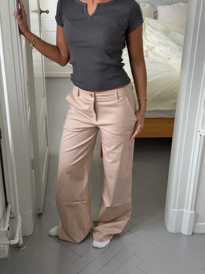 Helene suit pants - Beige