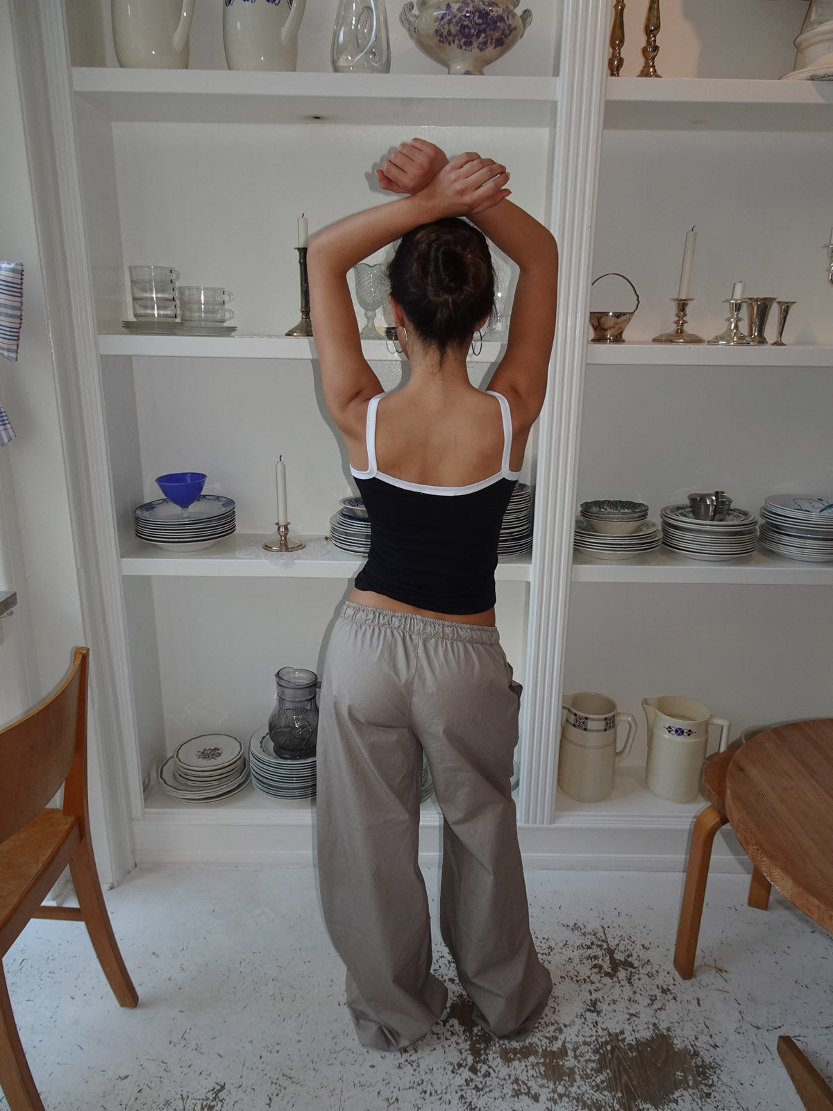 Viliama pants - Beige/brown