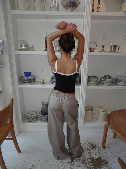 Viliama pants - Beige/brown