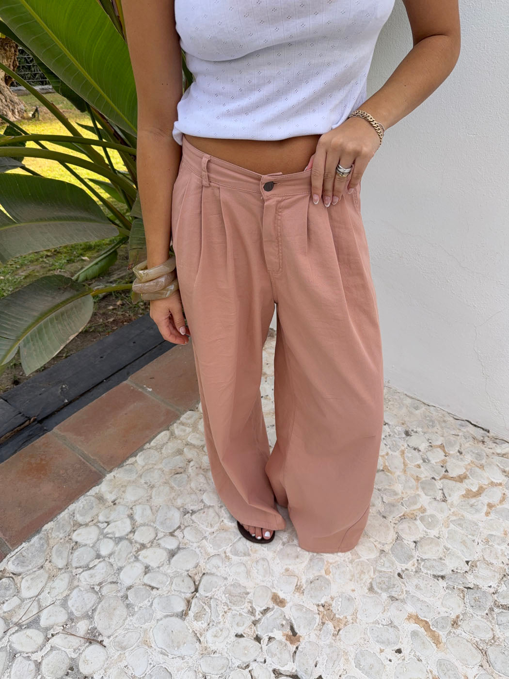 Chamomile pants - Dusty pink
