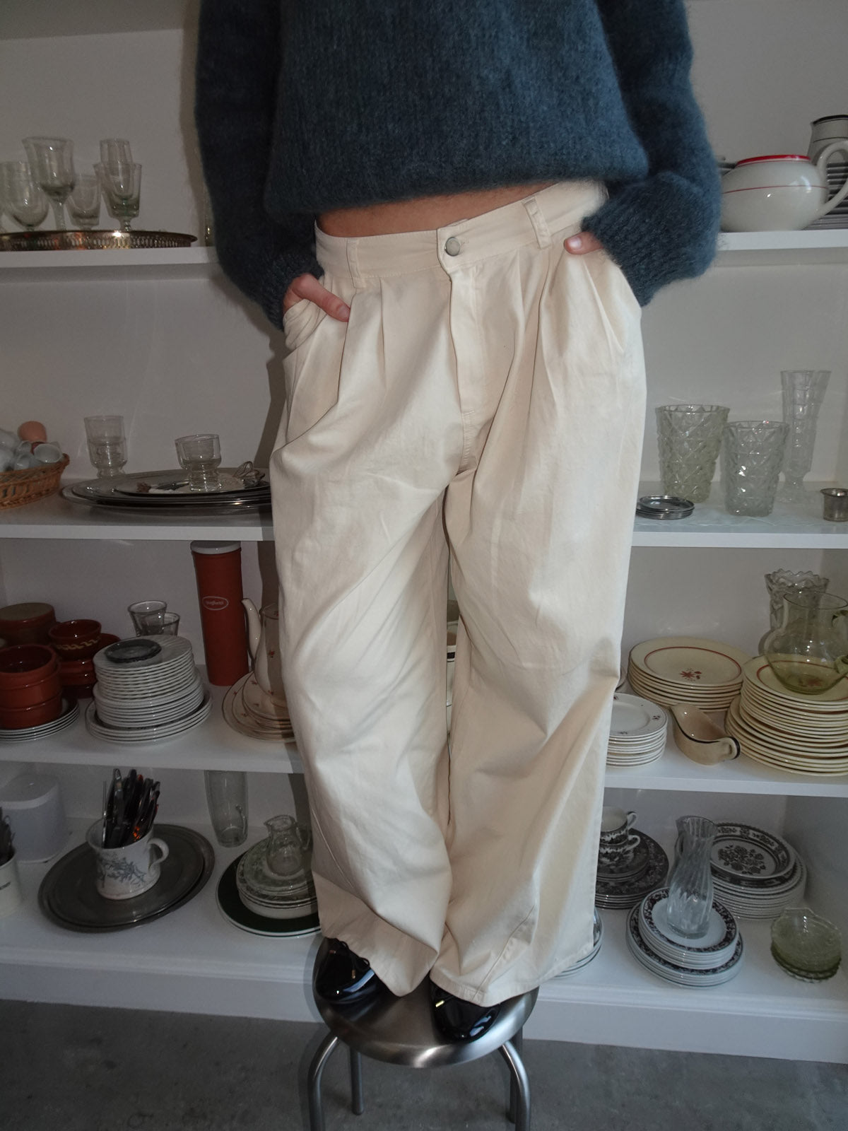 Chamomile pants – Off white