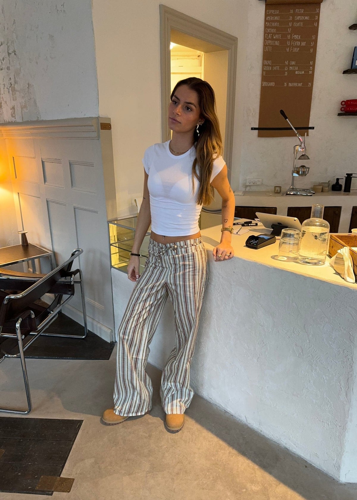 Margotta striped trousers - Multi colored