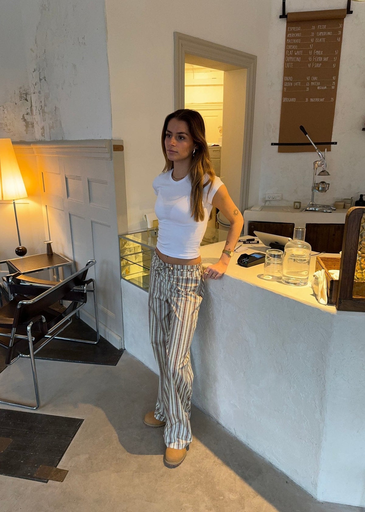 Margotta striped trousers - Multi colored