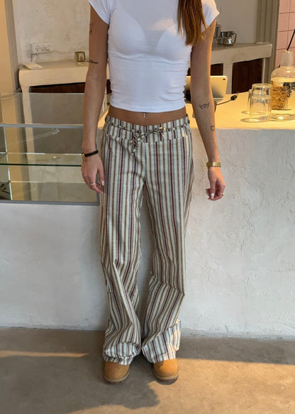 Margotta striped trousers - Multi colored