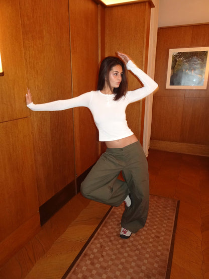 Takina cargo pants - Khaki