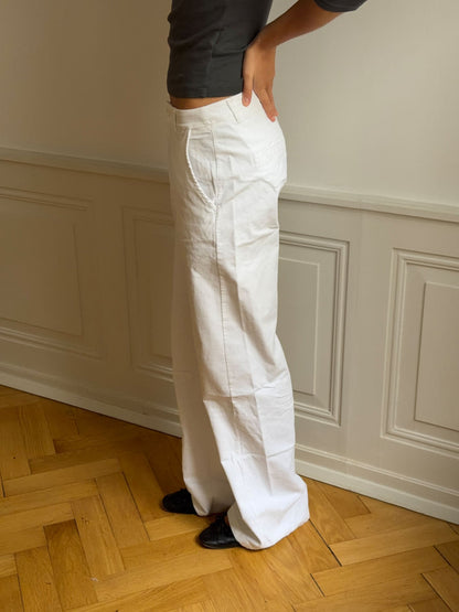 Didde corduroy pants - White