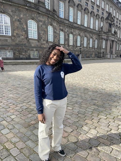 Viva canvas trousers – off white