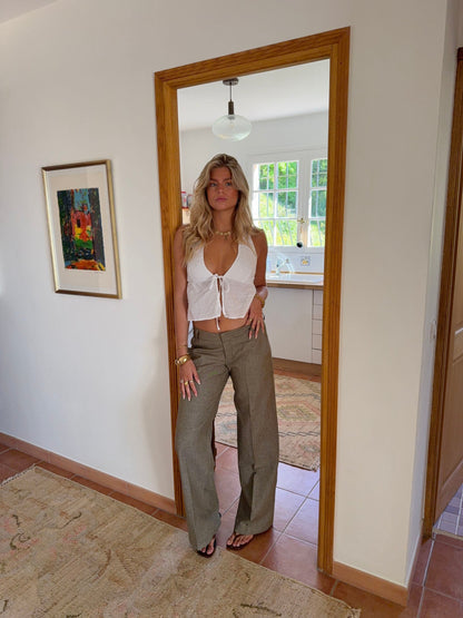 Isotta suit pants – Khaki