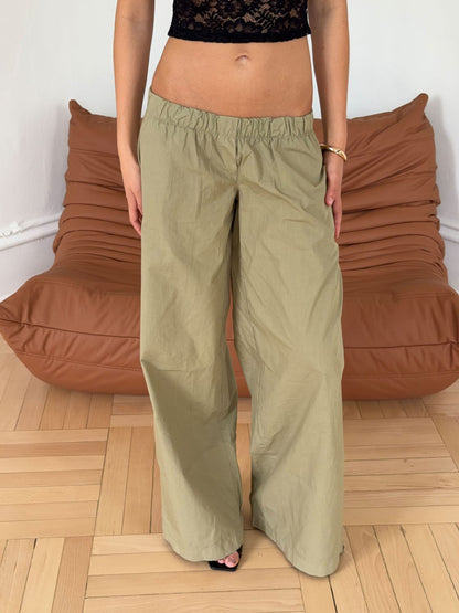 Famma loose pants - Light green