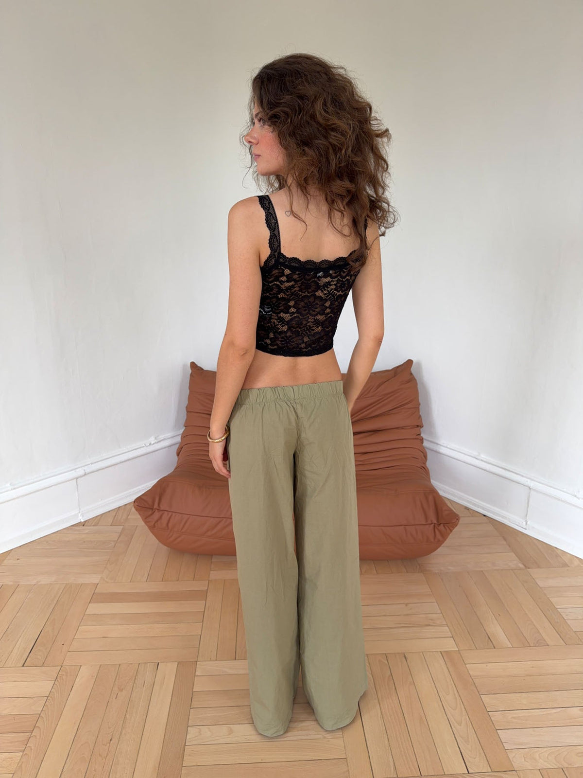Famma loose pants - Light green