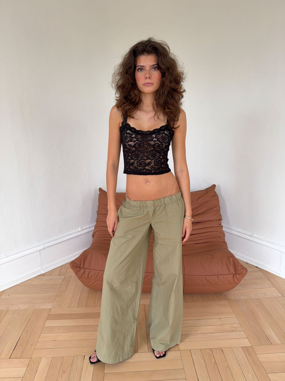 Famma loose pants - Light green