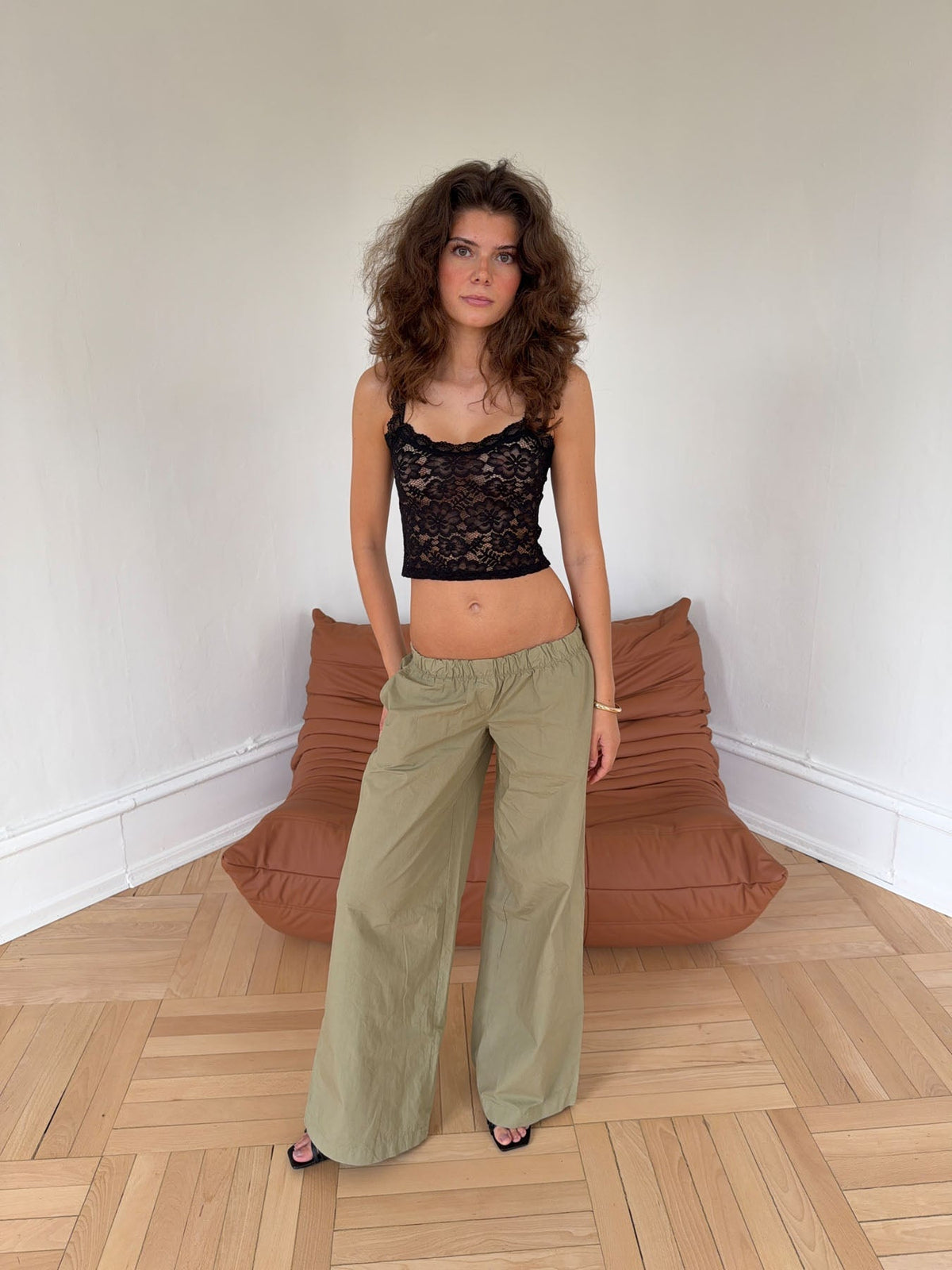Famma loose pants - Light green