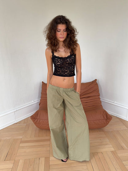 Famma loose pants - Light green