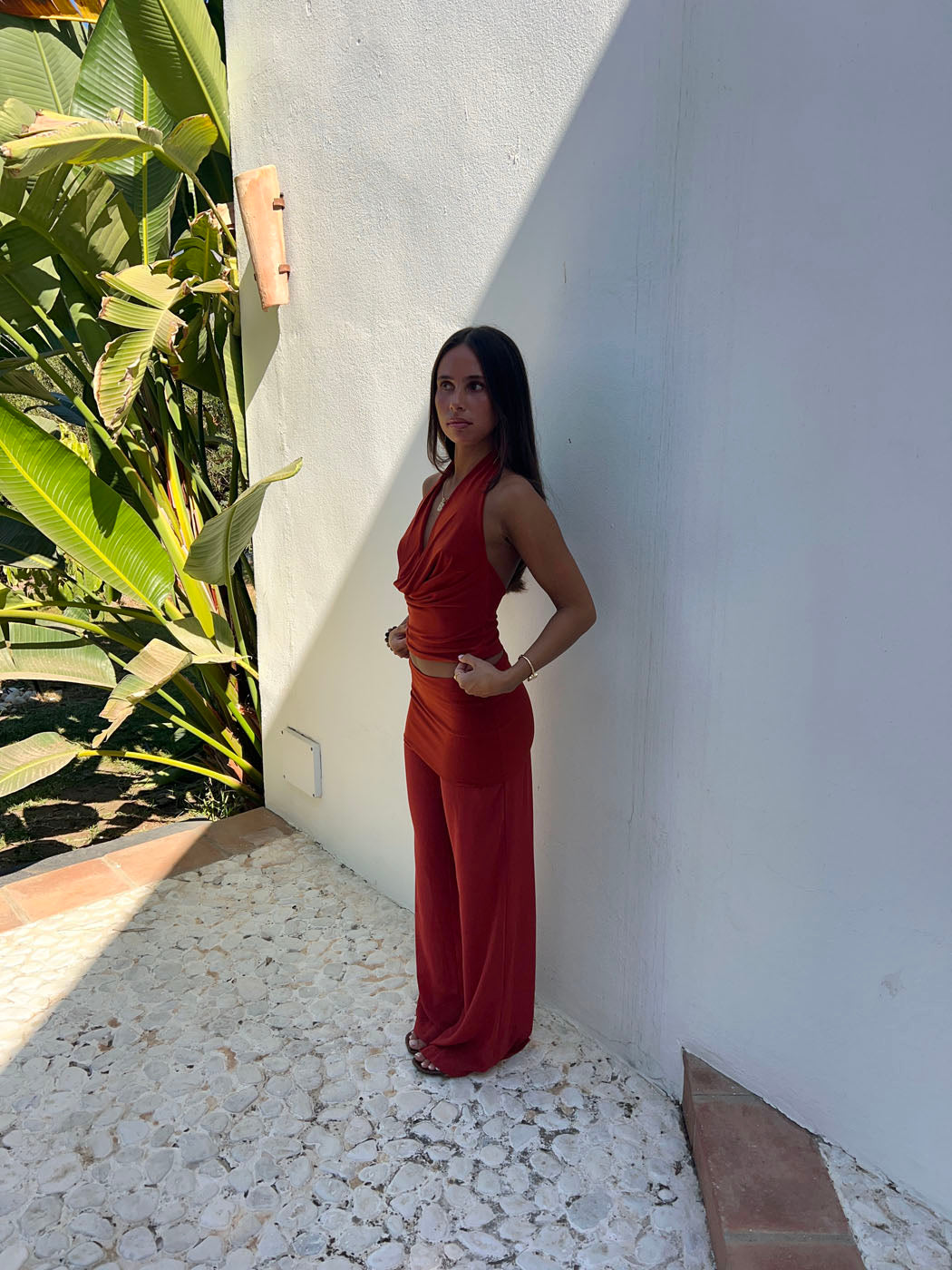 Bila mesh trousers – Red