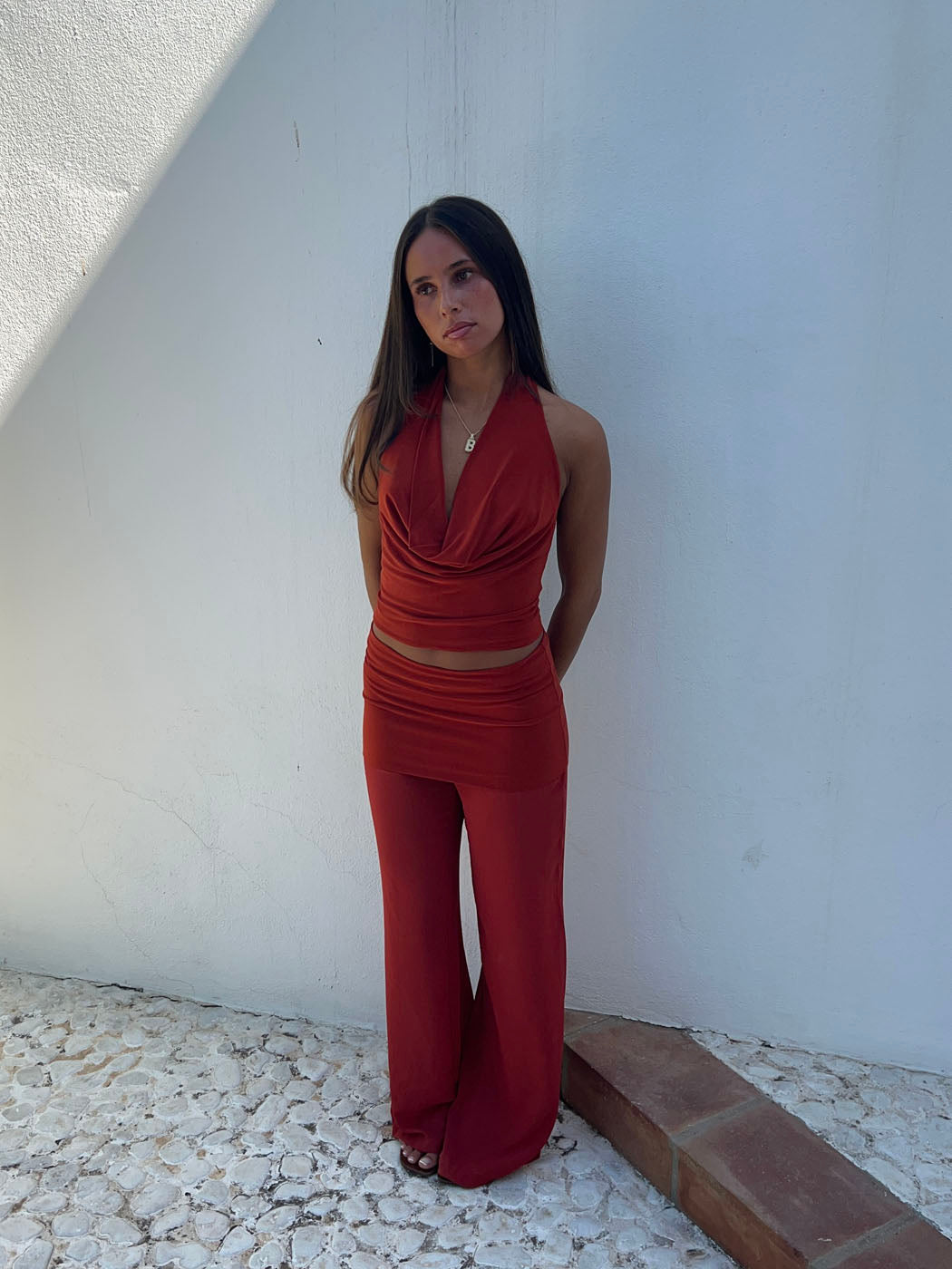 Bila mesh trousers – Red