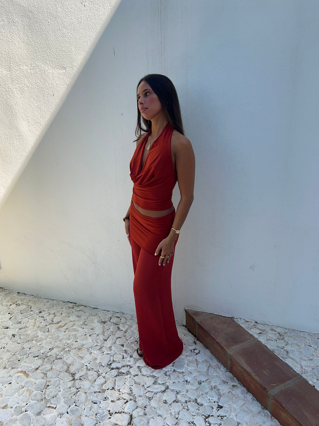 Bila mesh trousers – Red