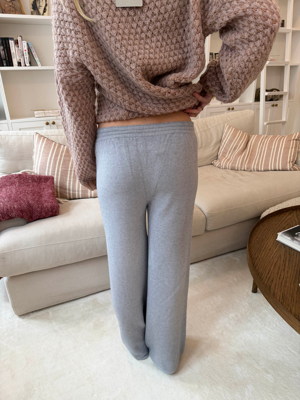 Rilo knitted pants - Grey