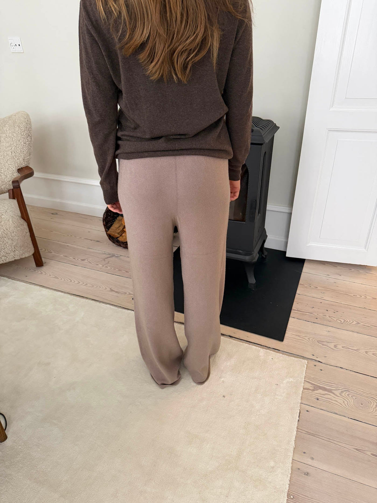 Rilo knitted pants - beige