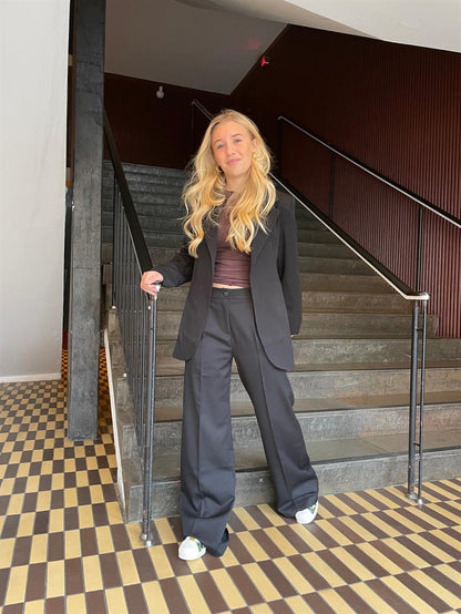 Matilde W - suit pants black